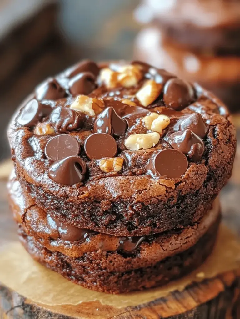 When it comes to the world of desserts, few treats can match the allure of brownie cookies. Imagine sinking your teeth into a cookie that combines the rich, fudgy texture of a brownie with the satisfying chewiness of a cookie. This delightful combination has become a beloved favorite among bakers and dessert enthusiasts alike. Fudgy chocolate brownie cookies are not just a baked good; they are an experience, offering a rich flavor profile that is both indulgent and comforting. Whether you're a seasoned baker or a novice in the kitchen, this recipe is designed to impress with its simplicity and delectable results.