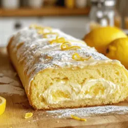 The Lemon Cream Roll Cake is a symphony of flavors, with its key components playing a crucial role in the overall taste experience. The primary flavor notes come from lemon zest, lemon juice, and vanilla, each contributing to the cake's refreshing profile.