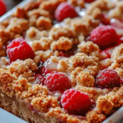 In the world of desserts, simplicity often reigns supreme. The Fabulous Five Ingredient Raspberry Bars epitomize this philosophy, marrying delightful flavors with minimal effort. Whether you’re a novice baker or a seasoned kitchen pro, this recipe invites you to indulge in a sweet treat that requires only a handful of wholesome ingredients. With just five simple components, you can create a mouthwatering dessert that is perfect for snacking, serving at gatherings, or even enjoying as a breakfast option.