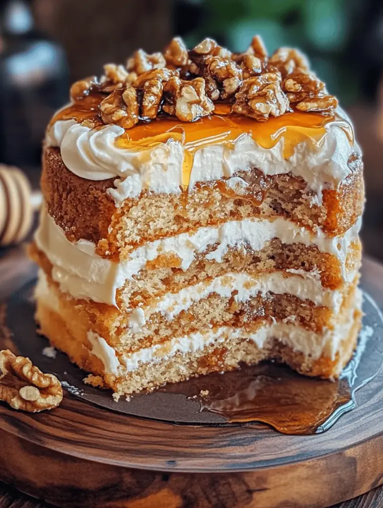 The Russian Honey Cake, known as "Medovik," is a dessert steeped in rich cultural heritage and history. Traditionally enjoyed at festive occasions and family gatherings, this delightful cake is a testament to the artistry of Russian baking. With layers of soft honey-infused sponge cake and a luscious cream filling, it has garnered a loyal following not just in Russia, but around the world. The cake's origins can be traced back to the 19th century, where it emerged as a symbol of hospitality and celebration, often gracing the tables of special events and gatherings.