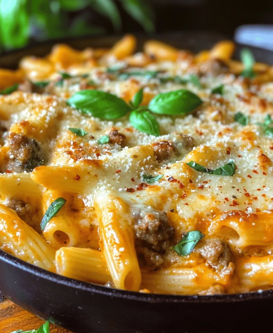 In today’s fast-paced world, the allure of one-pan meals has captured the hearts of busy families and individuals alike. These recipes not only promise convenience but also deliver flavor and nutrition without the hassle of extensive cleanup. Among the myriad of options available, the Hearty One-Pan Creamy Penne with Spinach and Italian Sausage stands out as a quintessential comfort food that combines rich flavors and wholesome ingredients.