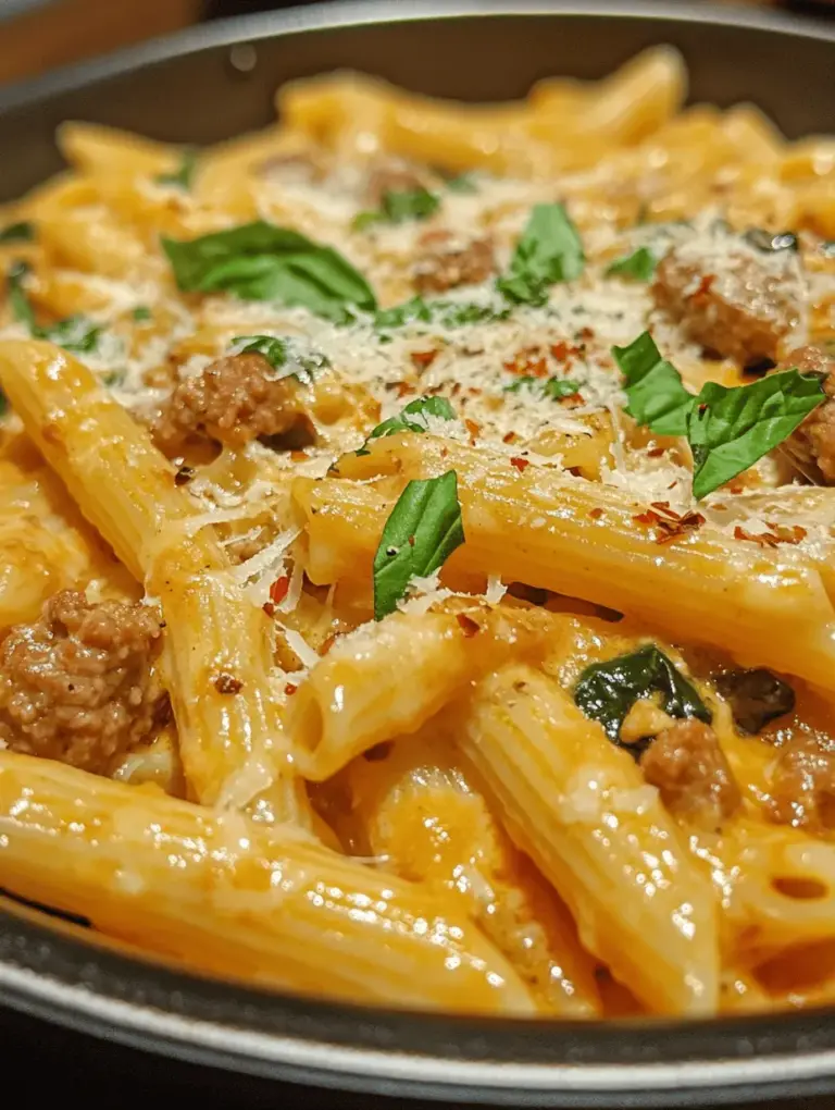 In today’s fast-paced world, the allure of one-pan meals has captured the hearts of busy families and individuals alike. These recipes not only promise convenience but also deliver flavor and nutrition without the hassle of extensive cleanup. Among the myriad of options available, the Hearty One-Pan Creamy Penne with Spinach and Italian Sausage stands out as a quintessential comfort food that combines rich flavors and wholesome ingredients.