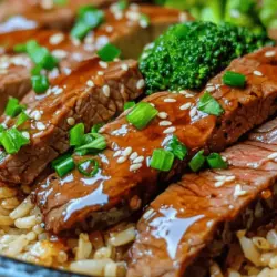 Discover the savory symphony of flavors in our Savory Beef & Broccoli Delight, a dish that has graced dinner tables for generations. This recipe is not just about satiating hunger; it’s a celebration of home-cooked comfort that brings family and friends together. With its tender flank steak and vibrant green broccoli, all enveloped in a rich, umami-packed sauce, this dish promises to impress even the most discerning palates.