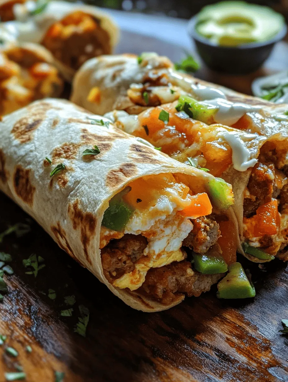 Breakfast burritos have taken the culinary world by storm, becoming a beloved morning staple for many. They are not only delicious but also incredibly versatile, making them a favorite choice for families, busy individuals, and meal preppers alike. Picture this: a warm, soft tortilla filled to the brim with a delightful combination of eggs, protein, vegetables, and cheese, all wrapped up in a convenient package that’s easy to eat on the go. Whether you are rushing out the door or enjoying a leisurely brunch, breakfast burritos offer a fulfilling and satisfying start to your day.