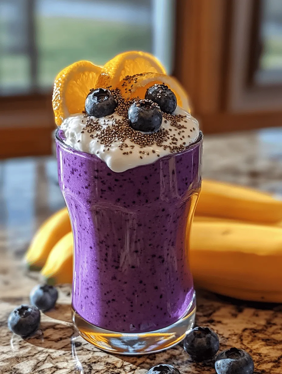 In recent years, smoothies have surged in popularity as a go-to choice for health-conscious individuals seeking quick, nutritious meals or snacks. The versatility of smoothies allows them to be tailored to various dietary preferences, making them an ideal option for those looking to boost their intake of fruits and vegetables. Among the myriad of smoothie options available, the Blueberry Bliss Smoothie stands out for its vibrant color, delightful taste, and impressive nutritional profile. This smoothie not only satisfies the taste buds but also provides an array of health benefits, making it a perfect addition to your daily routine.