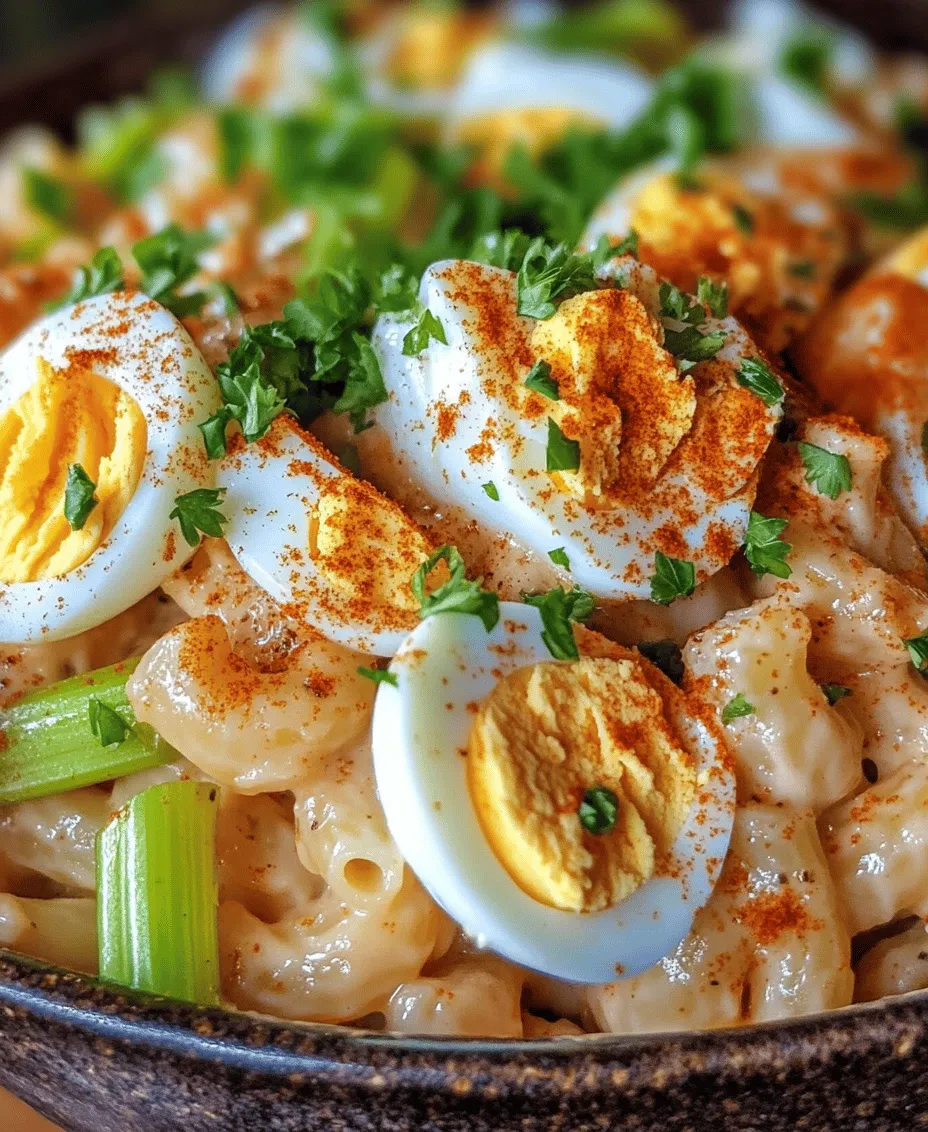 As the summer months roll in, there’s nothing quite as refreshing and satisfying as a pasta salad. These versatile dishes are a staple at barbecues, picnics, and family gatherings, offering a spectrum of flavors and textures that appeal to everyone. Among the myriad of pasta salads that grace summer tables, the Deviled Egg Pasta Salad stands out as a creative and delicious twist on the traditional recipe.