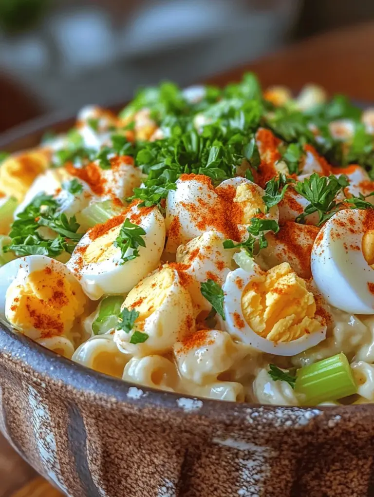 As the summer months roll in, there’s nothing quite as refreshing and satisfying as a pasta salad. These versatile dishes are a staple at barbecues, picnics, and family gatherings, offering a spectrum of flavors and textures that appeal to everyone. Among the myriad of pasta salads that grace summer tables, the Deviled Egg Pasta Salad stands out as a creative and delicious twist on the traditional recipe.