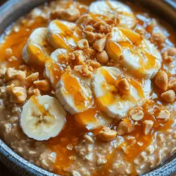 Introducing an irresistible blend of flavors and nutrition, the Creamy Peanut Butter Banana Delight Oats recipe provides a delightful start to your day. This scrumptious overnight oats dish combines the creamy richness of peanut butter with the natural sweetness of ripe bananas, creating a breakfast option that is both satisfying and wholesome. Packed with essential nutrients, this recipe is not only easy to prepare but also serves as a perfect solution for those mornings when you're short on time but do not want to compromise on nutrition.