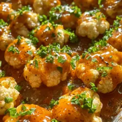 Spicy Buffalo Cauliflower Bites have taken the culinary scene by storm, especially among those looking for flavorful, plant-based appetizers. This dish, a creative twist on traditional Buffalo wings, is not only appealing to vegetarians but also garners excitement from non-vegetarians who are eager to enjoy a healthier alternative. The irresistibly spicy, tangy flavor of Buffalo sauce combined with the satisfying crunch of roasted cauliflower makes these bites a favorite for game days, parties, or even a cozy night in.