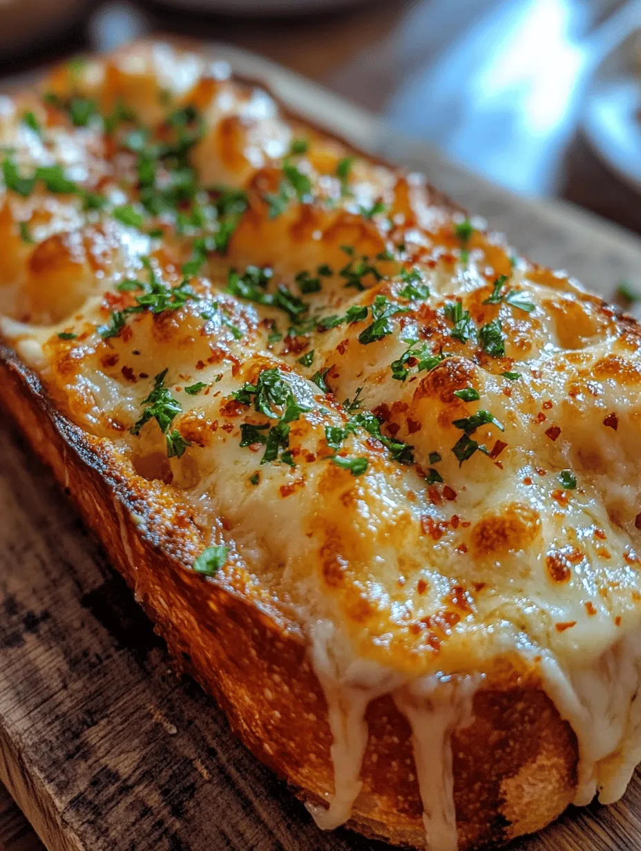 Cheesy garlic bread has secured its place as a beloved staple in various cuisines around the world. Its origins can be traced back to Italian cuisine, where garlic bread is often served alongside pasta dishes. However, its appeal has transcended borders, becoming a favorite in American households, pizza shops, and restaurants alike. The combination of crispy bread, aromatic garlic, and melted cheese captures the essence of comfort food, making it an ideal choice for gatherings, parties, and family dinners.