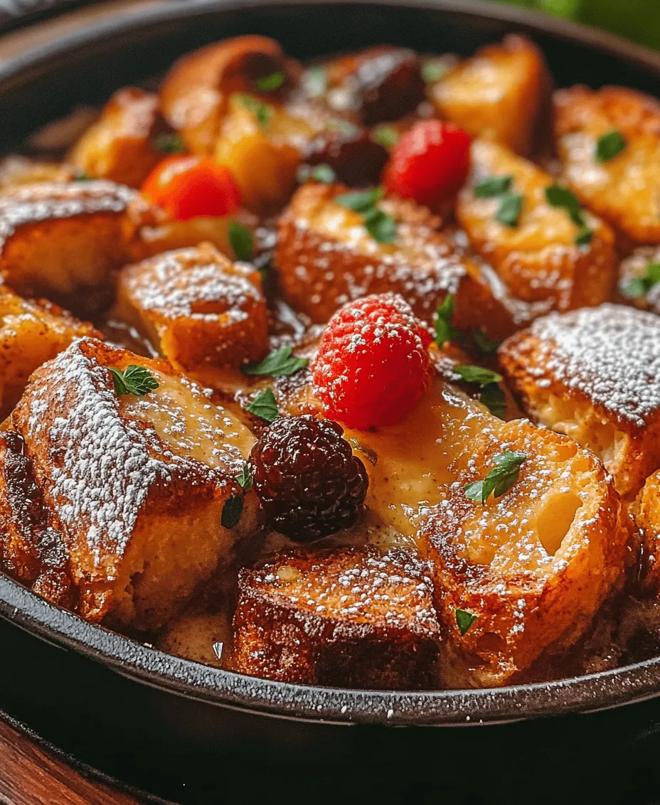 Overnight French Toast Casserole is a delightful breakfast dish that combines the classic flavors of French toast with the convenience of a casserole. Imagine waking up to the comforting aroma of cinnamon and vanilla wafting through your home, knowing that breakfast has already been prepared the night before. This dish is perfect for those who want to enjoy a hearty, satisfying breakfast without the morning hustle and bustle.