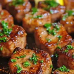Welcome to the delightful world of quick and savory meals! In the realm of easy-to-make, flavor-packed dishes, few can compete with the irresistible allure of Savory Garlic Pork Bites. This recipe is not just a culinary delight; it's a testament to the power of simple ingredients that come together to create a memorable dish. Whether you're looking for a family dinner option, a crowd-pleasing appetizer for gatherings, or a meal prep idea for the busy week ahead, these pork bites are sure to impress.