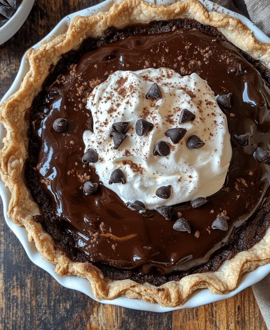 If you’re a chocolate lover, then the Hot Fudge Pie is a dessert that should certainly be on your radar. This indulgent pie is a delightful concoction that brings together rich, deep chocolate flavors with a gooey, almost molten texture that is simply irresistible. Whether you’re hosting a family gathering, celebrating a special occasion, or just want to treat yourself after a long day, this pie is the perfect way to satisfy your sweet tooth.