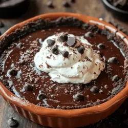 If you’re a chocolate lover, then the Hot Fudge Pie is a dessert that should certainly be on your radar. This indulgent pie is a delightful concoction that brings together rich, deep chocolate flavors with a gooey, almost molten texture that is simply irresistible. Whether you’re hosting a family gathering, celebrating a special occasion, or just want to treat yourself after a long day, this pie is the perfect way to satisfy your sweet tooth.