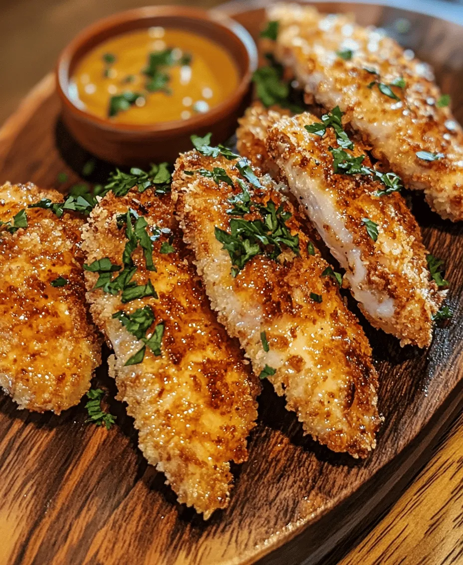 The marination process is essential for infusing flavor and ensuring tenderness in your chicken tenders. Begin by cutting the chicken breast fillets into strips, about 1 to 1.5 inches wide. This size allows for even cooking and a satisfying bite. Once the chicken is cut, place it in a bowl and pour in enough buttermilk to fully submerge the strips. For added flavor, you can mix in a teaspoon of garlic powder or your choice of seasonings into the buttermilk.