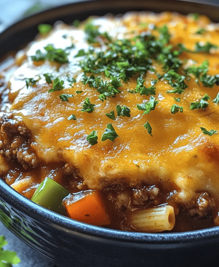 Comfort food has a magical way of evoking memories and bringing people together around the dining table. Among the many beloved comfort dishes, Sloppy Joes hold a special place in the hearts of many, thanks to their rich, savory flavors and the nostalgia they inspire. This classic American dish, typically consisting of ground beef simmered in a tangy tomato-based sauce and served on a bun, has been reinvented countless times. However, few transformations are as delightful as the Sloppy Joe Casserole. This recipe takes the quintessential flavors of Sloppy Joes and combines them with pasta, creating a hearty, one-dish meal that is as comforting as it is convenient.