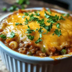 Comfort food has a magical way of evoking memories and bringing people together around the dining table. Among the many beloved comfort dishes, Sloppy Joes hold a special place in the hearts of many, thanks to their rich, savory flavors and the nostalgia they inspire. This classic American dish, typically consisting of ground beef simmered in a tangy tomato-based sauce and served on a bun, has been reinvented countless times. However, few transformations are as delightful as the Sloppy Joe Casserole. This recipe takes the quintessential flavors of Sloppy Joes and combines them with pasta, creating a hearty, one-dish meal that is as comforting as it is convenient.