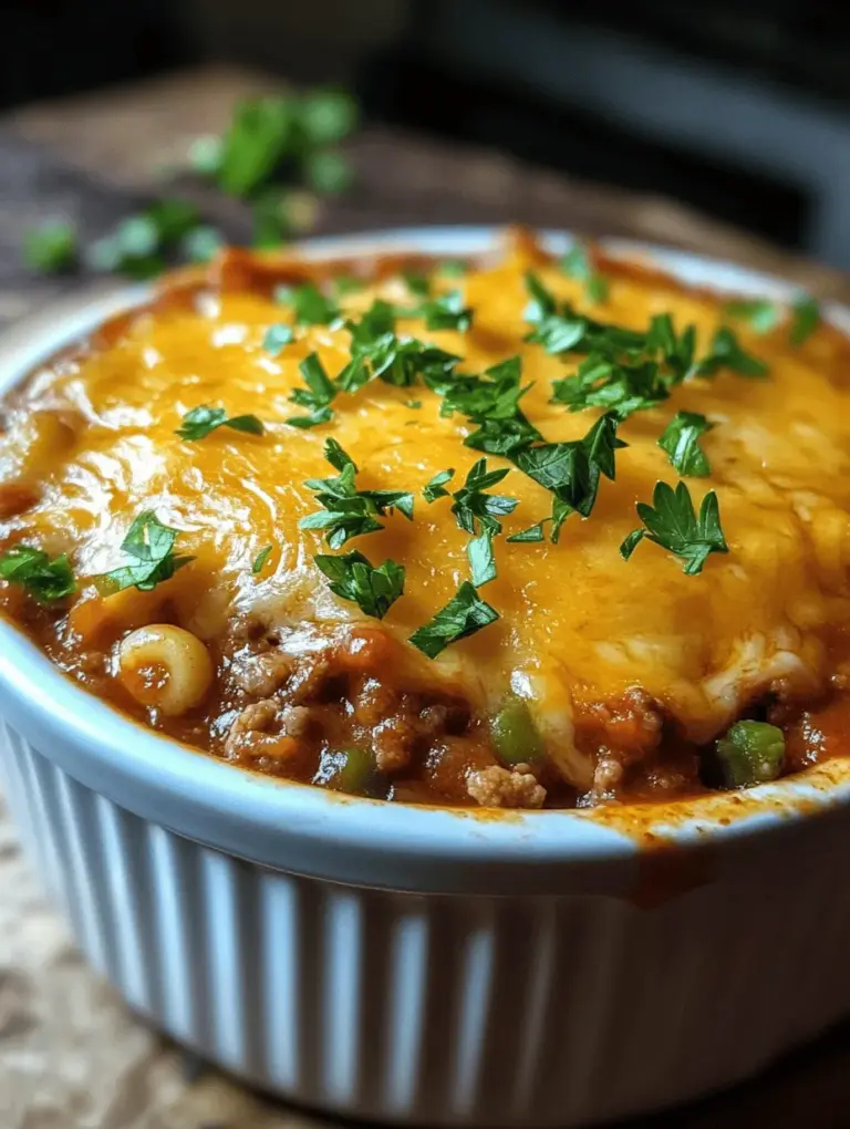 Comfort food has a magical way of evoking memories and bringing people together around the dining table. Among the many beloved comfort dishes, Sloppy Joes hold a special place in the hearts of many, thanks to their rich, savory flavors and the nostalgia they inspire. This classic American dish, typically consisting of ground beef simmered in a tangy tomato-based sauce and served on a bun, has been reinvented countless times. However, few transformations are as delightful as the Sloppy Joe Casserole. This recipe takes the quintessential flavors of Sloppy Joes and combines them with pasta, creating a hearty, one-dish meal that is as comforting as it is convenient.