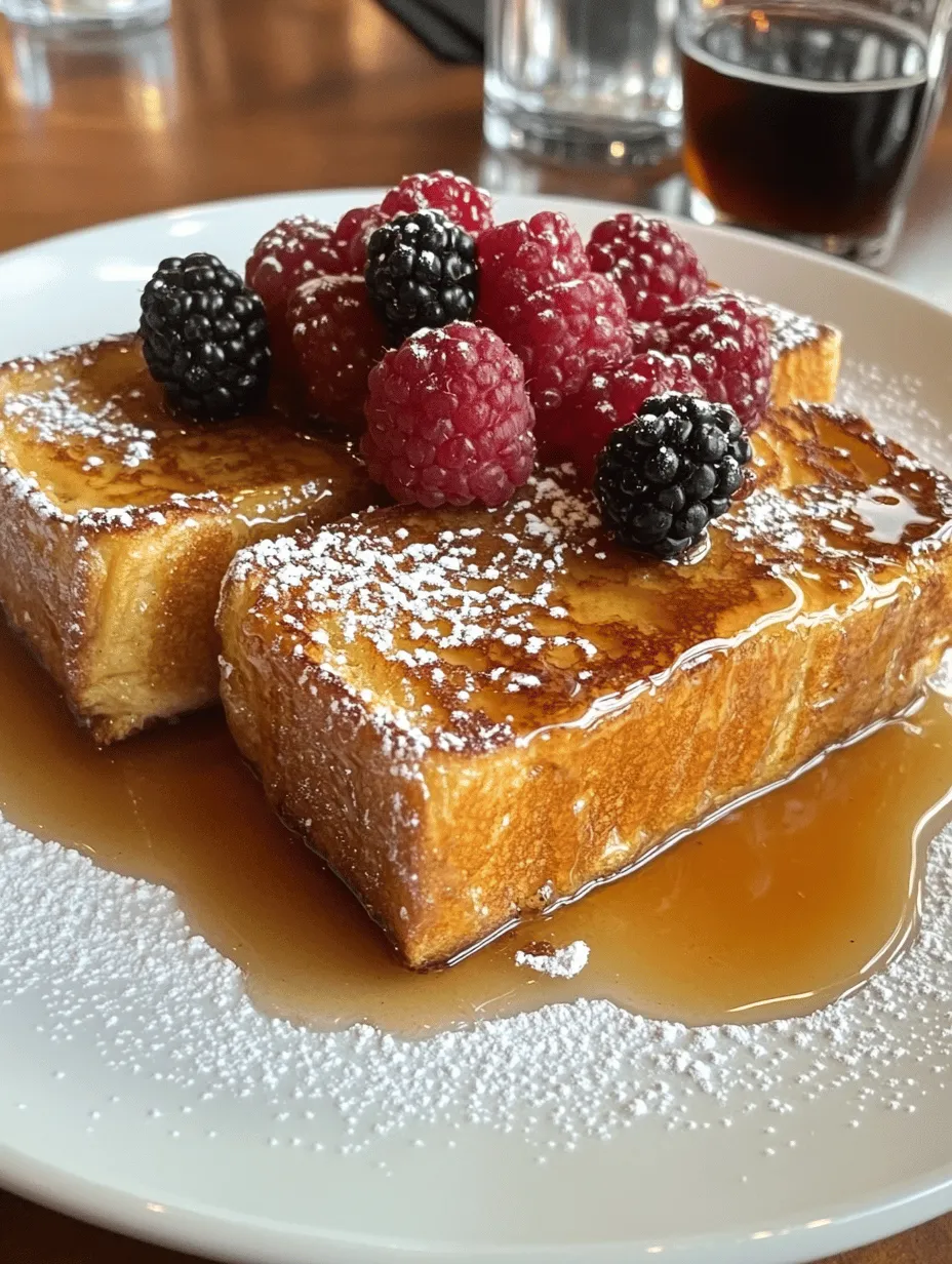 Imagine waking up to the rich, decadent aroma of vanilla, sugar, and hints of cinnamon wafting through your kitchen. This is the allure of Overnight Crème Brûlée French Toast, a luxurious breakfast option that perfectly combines the creamy, indulgent flavors of classic crème brûlée with the comforting familiarity of French toast. This dish not only pleases the palate but also elevates the breakfast experience to a level of elegance that is sure to impress family and guests alike.