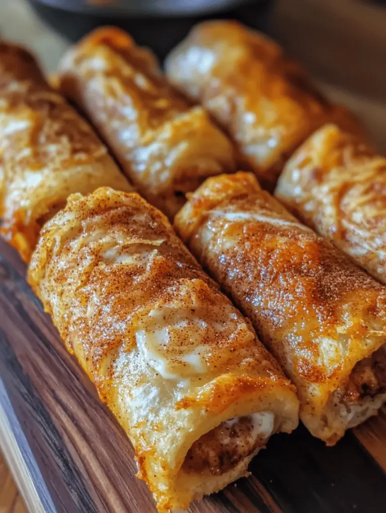 Welcome to the delicious world of keto desserts, where you can indulge your sweet tooth without the guilt. Today, we’re excited to share a delightful recipe for Crispy Keto Cinnamon Cream Cheese Roll Ups. This treat is perfect for anyone following a low-carb lifestyle but still craving something sweet. The combination of rich cream cheese and warm cinnamon, enveloped in a crispy, satisfying exterior, will leave your taste buds dancing and your cravings satisfied.
