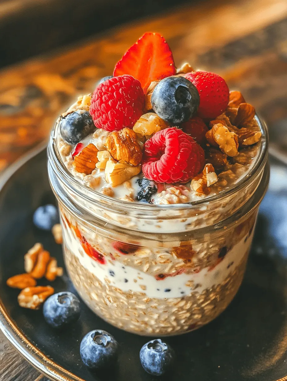 In the fast-paced world we live in, finding a quick and nutritious breakfast that fuels your day can often feel like a daunting task. Enter overnight oats—a convenient and healthy breakfast option that has gained immense popularity in recent years. These creamy, delicious oats are not only easy to prepare, but they also provide a satisfying start to your morning, allowing you to enjoy a nutritious meal even on your busiest days.