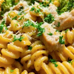 Are you looking for a delicious, satisfying meal that can be whipped up in no time? Look no further than the Quick & Creamy Chicken Broccoli Pasta! This dish perfectly combines tender chicken, vibrant broccoli, and flavorful pasta enveloped in a rich, creamy sauce. It’s not just a meal; it’s an experience that brings comfort and joy to your dinner table.