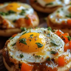 Breakfast is often touted as the most important meal of the day, and for good reason—it sets the tone for our energy levels and mood. Among the many breakfast options available, breakfast pizzas have carved a niche for themselves as a fun and satisfying choice. Imagine a delightful fusion of crispy, warm bread topped with a medley of ingredients that invoke the comforting flavors of breakfast. Enter the English Muffin Breakfast Pizza—a quick, hearty meal that marries the classic charm of English muffins with all your favorite morning staples.