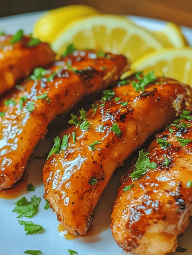 Chicken tenders have become a popular choice for many households, celebrated for their versatility and appeal to both adults and children alike. This beloved dish is not only a favorite at family dinners but also shines at casual gatherings and parties. The beauty of chicken tenders lies in their adaptability; they can be breaded, grilled, or baked, and they pair wonderfully with a variety of sauces and seasonings. Today, we’re going to elevate this classic dish with a delightful twist: Honey Lemon Pepper Chicken Tenders.
