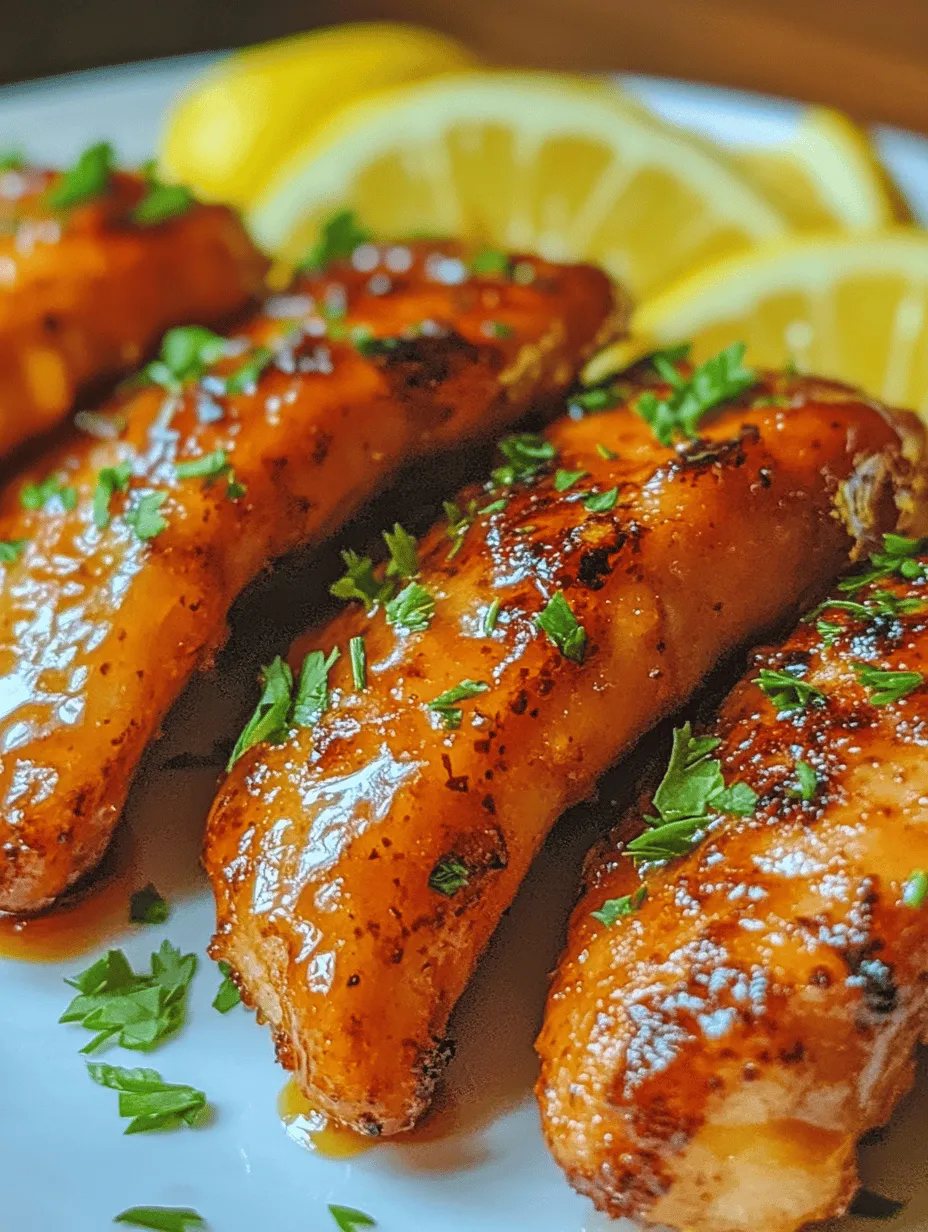Chicken tenders have become a popular choice for many households, celebrated for their versatility and appeal to both adults and children alike. This beloved dish is not only a favorite at family dinners but also shines at casual gatherings and parties. The beauty of chicken tenders lies in their adaptability; they can be breaded, grilled, or baked, and they pair wonderfully with a variety of sauces and seasonings. Today, we’re going to elevate this classic dish with a delightful twist: Honey Lemon Pepper Chicken Tenders.