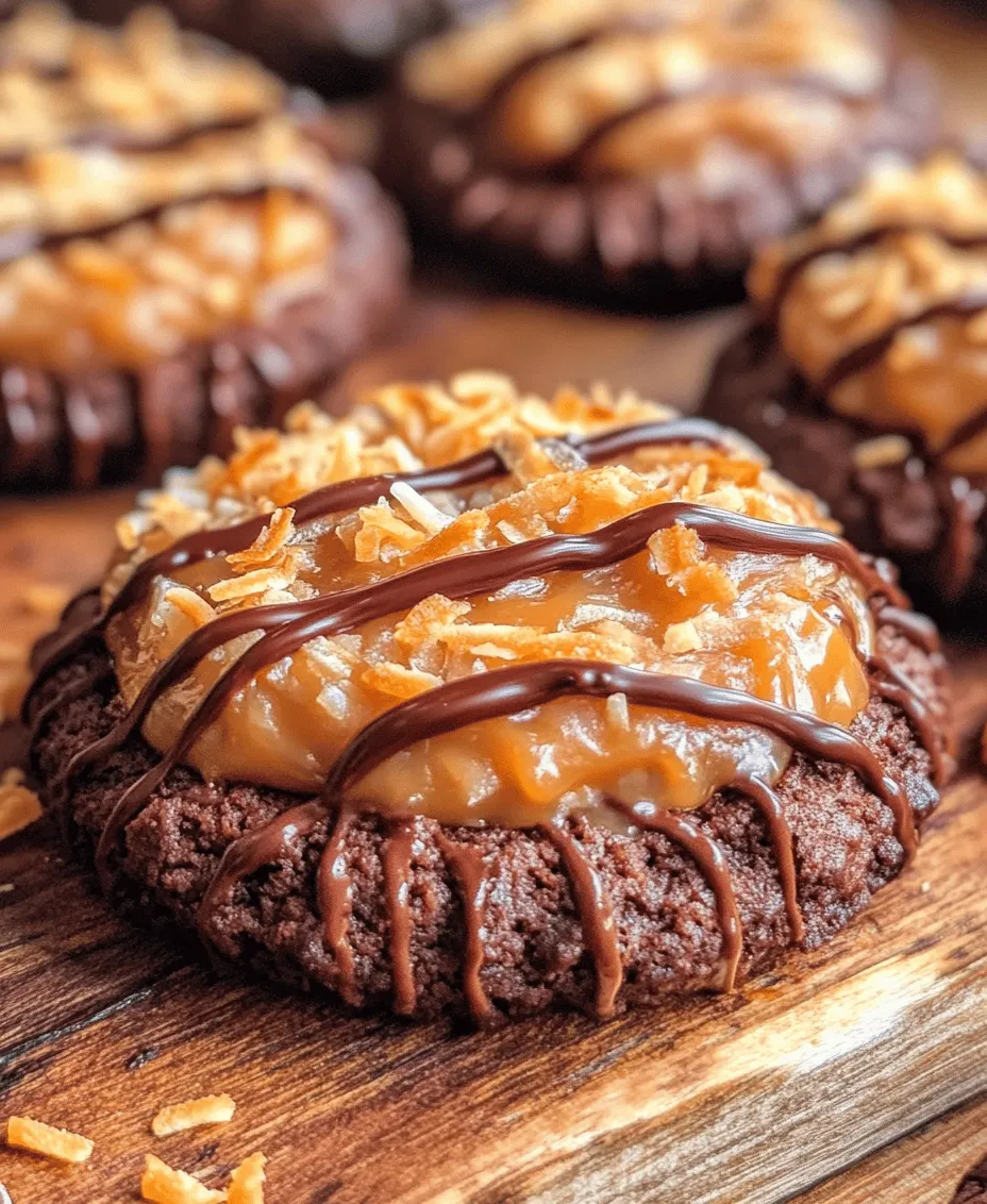 Welcome to the delightful world of homemade treats! Today, we're diving into a cherished favorite: Samoas cookies. These irresistible, decadent delights combine a buttery cookie base with a chewy coconut caramel topping, all drizzled with rich chocolate. The balance of flavors and textures makes Samoas a beloved classic, perfect for any occasion – from family gatherings to cozy nights at home with a cup of tea.