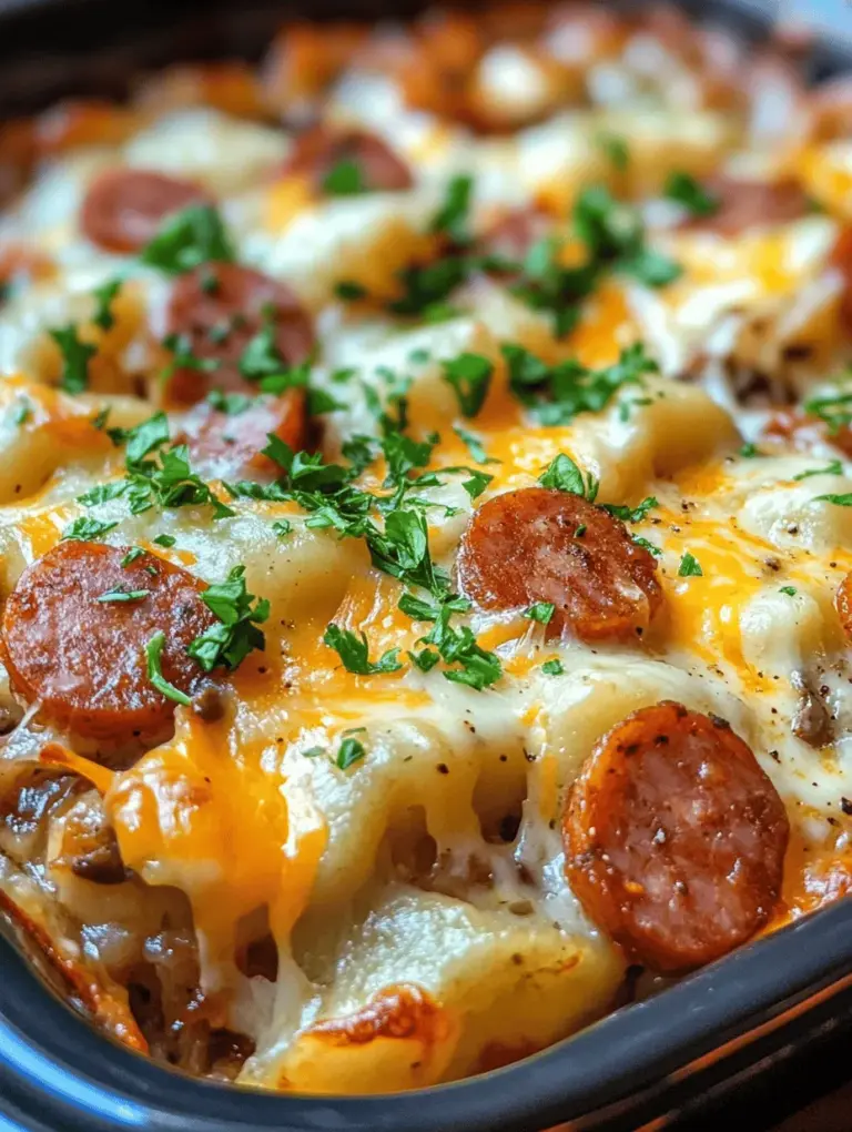 As the days grow shorter and the temperatures dip, there's nothing quite like a warm, hearty casserole to bring comfort and joy to the dinner table. The allure of casseroles lies in their ability to combine a variety of flavors and textures into one satisfying dish, making them perfect for family gatherings or cozy nights in. Among the many casserole recipes out there, the Crockpot Pierogi Casserole with Kielbasa stands out as a delightful fusion of traditional Eastern European cuisine and modern convenience, making it an ideal choice for busy lifestyles.