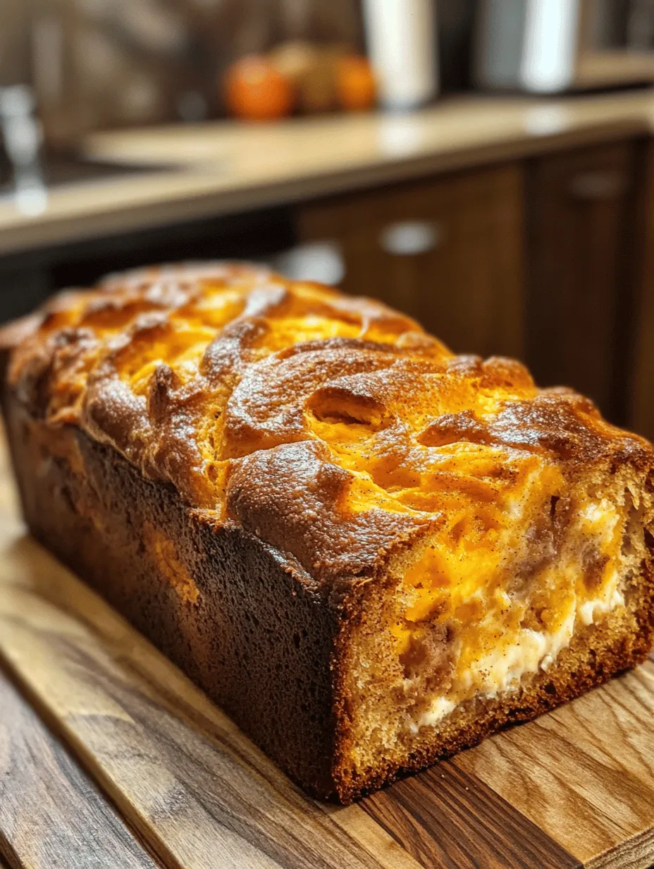 As the leaves begin to turn and the air takes on a crisp chill, the joy of baking during the fall season becomes irresistible. The warm, inviting aromas of spices like cinnamon, nutmeg, and clove fill our homes, creating an ambiance that is both comforting and nostalgic. Among the many seasonal treats that grace our tables, Pumpkin Bliss Cream Cheese Bread stands out as a delightful favorite. This luscious bread combines the rich flavors of pumpkin with a decadent cream cheese filling, making it the perfect comfort food for any occasion—whether it’s a cozy family gathering, a festive holiday brunch, or simply a quiet afternoon treat.