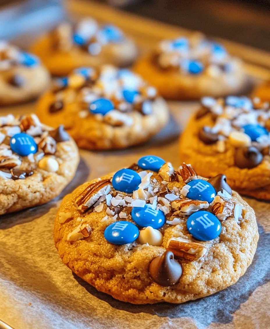 Delve into the delightful world of baking with our Cookie Monster Cookies recipe, a fun twist on traditional cookies that will excite both kids and adults alike. These vibrant, chewy treats are not only visually appealing, thanks to the bright blue M&M's, but they also combine the rich flavors of chocolate and coconut, bringing a unique texture and taste to your cookie repertoire. Whether you’re planning a special celebration, a casual gathering, or simply a fun family baking day, these cookies are sure to impress. This blog post will guide you through the essential steps of creating these cookies, share insights into ingredient choices, and highlight the joy of baking at home.