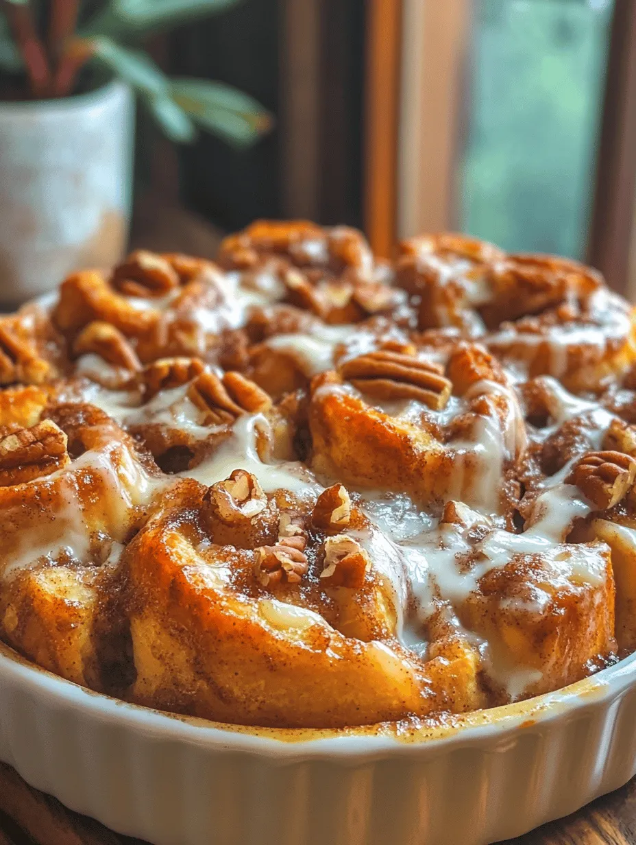 One of the primary reasons casseroles are so beloved is their ease of preparation. Many casserole recipes, including the Cinnamon Swirl Delight Casserole, require minimal prep time. With just a few steps to follow, you can assemble your dish and pop it in the oven, allowing you to focus on other tasks or simply enjoy your morning. Additionally, casseroles can often be made ahead of time. This means you can prepare the dish the night before, refrigerate it, and bake it fresh in the morning, making it an ideal option for busy families or holiday gatherings.