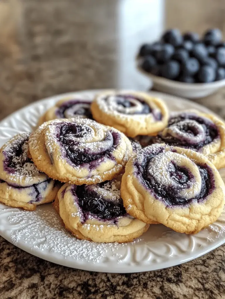 Cookies hold a special place in the hearts of dessert lovers around the world. Their universal appeal spans cultures and occasions, making them a go-to treat for both everyday snacks and festive gatherings. Whether enjoyed with a glass of milk or served as a delightful dessert at a dinner party, cookies offer a comforting sweetness that brings joy to any moment. Among the myriad of cookie recipes, one stands out for its unique and irresistible flavor combination: Blueberry Cheesecake Swirl Cookies.