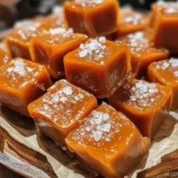 Salted caramels are a delightful fusion of sweet and salty flavors that have taken the culinary world by storm. Once a niche treat, they have now become a staple in gourmet shops and are often found in high-end dessert menus across the globe. The combination of rich caramel and a sprinkle of sea salt creates a taste experience that is both luxurious and comforting, making them an irresistible indulgence.