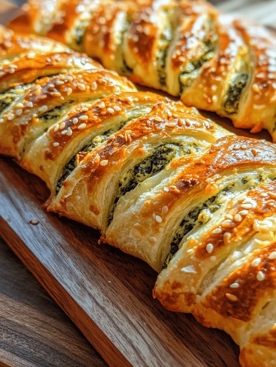 To create the perfect Flaky Parmesan and Spinach Cheese Twists, it's essential to understand the role of each key ingredient. From the versatile puff pastry to the nutritious spinach and the rich cheeses, every component contributes to the delightful flavor and texture of this appetizer.
