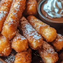 Churros, the delightful deep-fried pastries originating from Spain, have captured the hearts and taste buds of many across the globe. Known for their crispy exterior and soft, fluffy interior, churros are often enjoyed as a sweet treat, dusted with sugar and served alongside a rich chocolate dipping sauce. Their cultural significance is not just limited to Spain; variations of churros can be found in Latin America and beyond, where they are celebrated as a traditional dessert enjoyed during festivities and family gatherings.