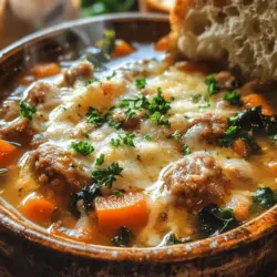 When the chill of winter settles in or when you're in need of a comforting meal, there's nothing quite like a warm bowl of Hearty Velvety Italian Sausage Parmesan Soup. This dish embodies the essence of comfort food, combining rich flavors with a creamy texture that warms the soul. Originating from the heart of Italy, this soup has become a beloved addition to many family tables, transcending cultural boundaries while celebrating the simple yet robust ingredients that define Italian cuisine.