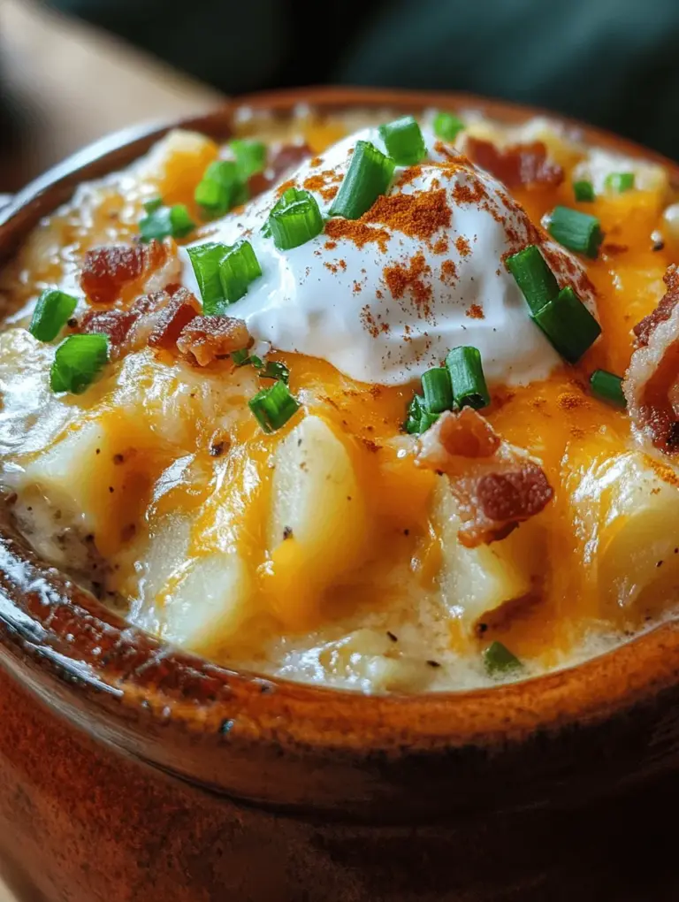 When the temperatures drop and the chill of winter settles in, there's nothing quite as comforting as a warm bowl of soup. Among the myriad of soup varieties, baked potato soup stands out as a quintessential comfort food that brings both warmth and nourishment. Imagine a creamy, indulgent concoction filled with the essence of baked potatoes, aromatic seasonings, and topped with all your favorite fixings. Heavenly loaded baked potato soup is not just a meal; it's an experience that wraps you in a cozy embrace with every spoonful.