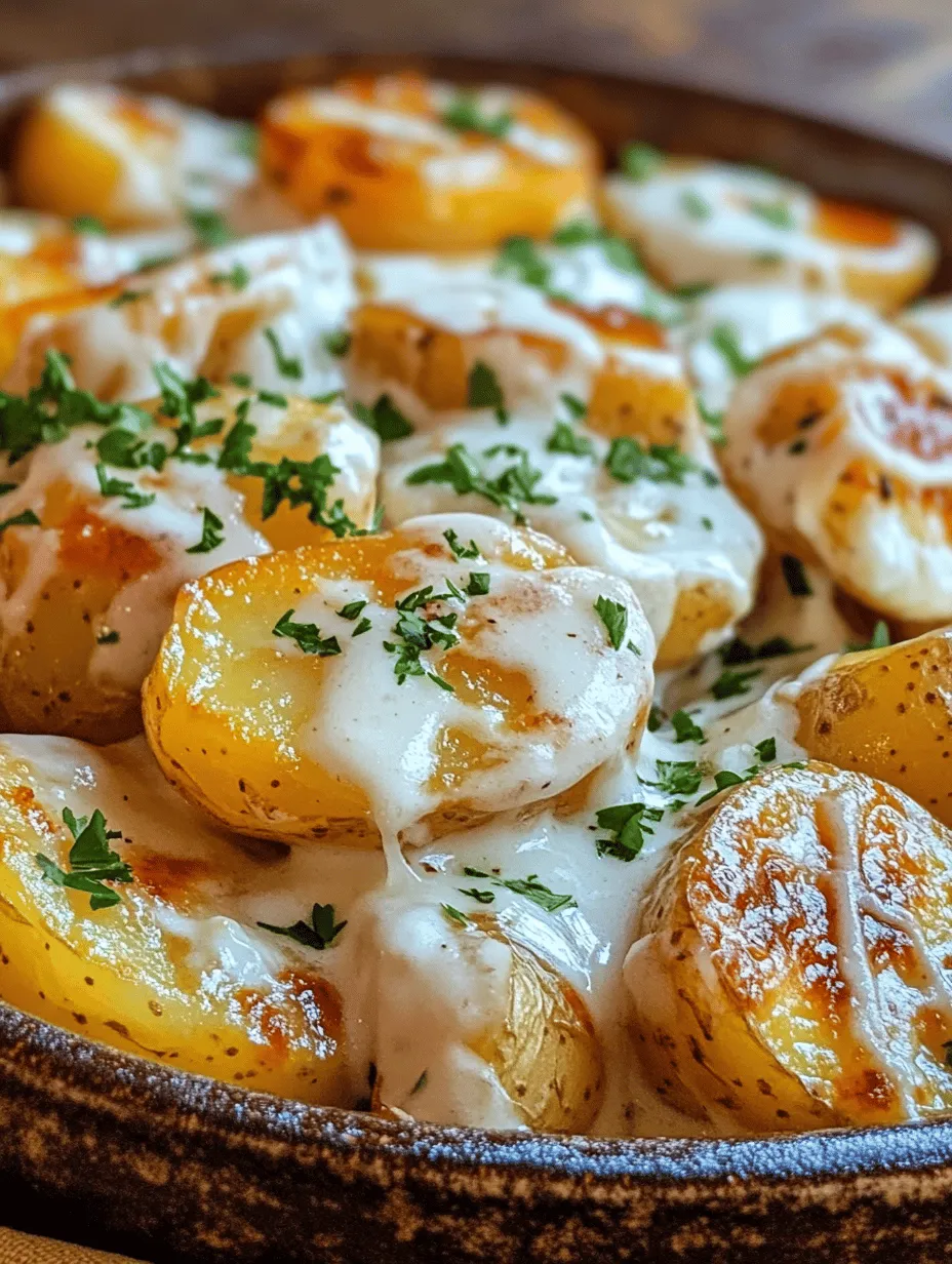 When it comes to comfort food, few dishes can rival the heartwarming allure of Savory Easy Creamy Garlic Sauce Baby Potatoes. This delightful side dish not only complements a variety of main courses but also stands out on its own with its rich, creamy texture and robust garlic flavor. Perfect for weeknight dinners or special occasions, these baby potatoes enveloped in a luscious garlic sauce are sure to satisfy both the palate and the soul.