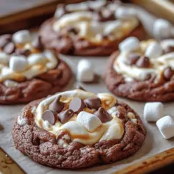 The timeless pairing of chocolate and marshmallow is a classic that transcends generations. Whether in s'mores, hot chocolate, or desserts, this duo has been a source of comfort and nostalgia for many. Chocolate Marshmallow Swirl Cookies take this beloved combination to the next level by incorporating both elements directly into a cookie format.