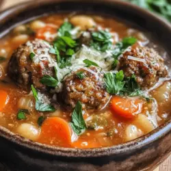 When the temperature drops and the days grow shorter, there’s nothing quite like a steaming bowl of soup to warm the soul. Among the myriad of options available, Hearty Herb-Infused Meatball Soup stands out as a quintessential comfort food. This dish is not just a meal; it's a hug in a bowl, combining tender meatballs with a rich, herbaceous broth that envelops each bite in warmth and flavor.