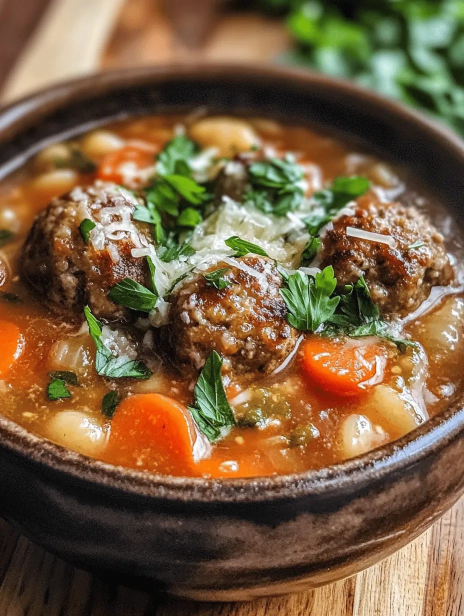 When the temperature drops and the days grow shorter, there’s nothing quite like a steaming bowl of soup to warm the soul. Among the myriad of options available, Hearty Herb-Infused Meatball Soup stands out as a quintessential comfort food. This dish is not just a meal; it's a hug in a bowl, combining tender meatballs with a rich, herbaceous broth that envelops each bite in warmth and flavor.