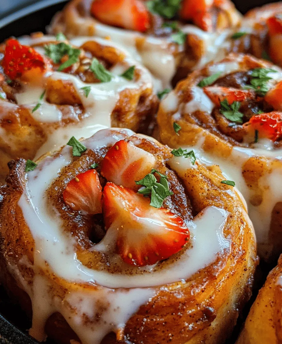 Before diving into the recipe, it's essential to understand the importance of quality ingredients in baking. Each component contributes to the overall flavor, texture, and appearance of your Strawberry Cheesecake Cinnamon Rolls. Let’s take a closer look at the different categories of ingredients you’ll be using: