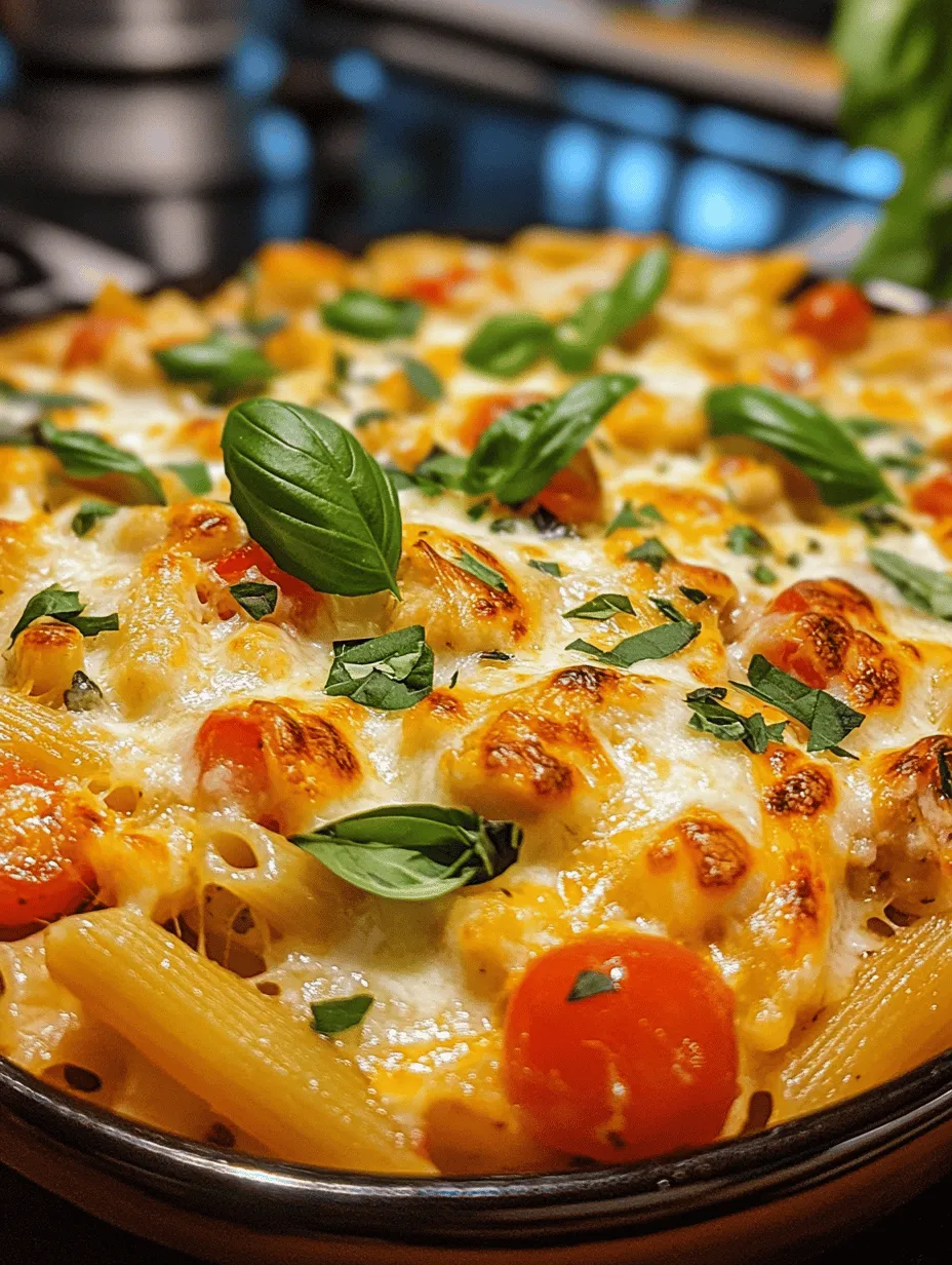 Every great dish starts with quality ingredients, and the Creamy Cheesy Chicken Pasta Extravaganza is no exception. Let’s take a closer look at each component that makes this dish so flavorful and satisfying.