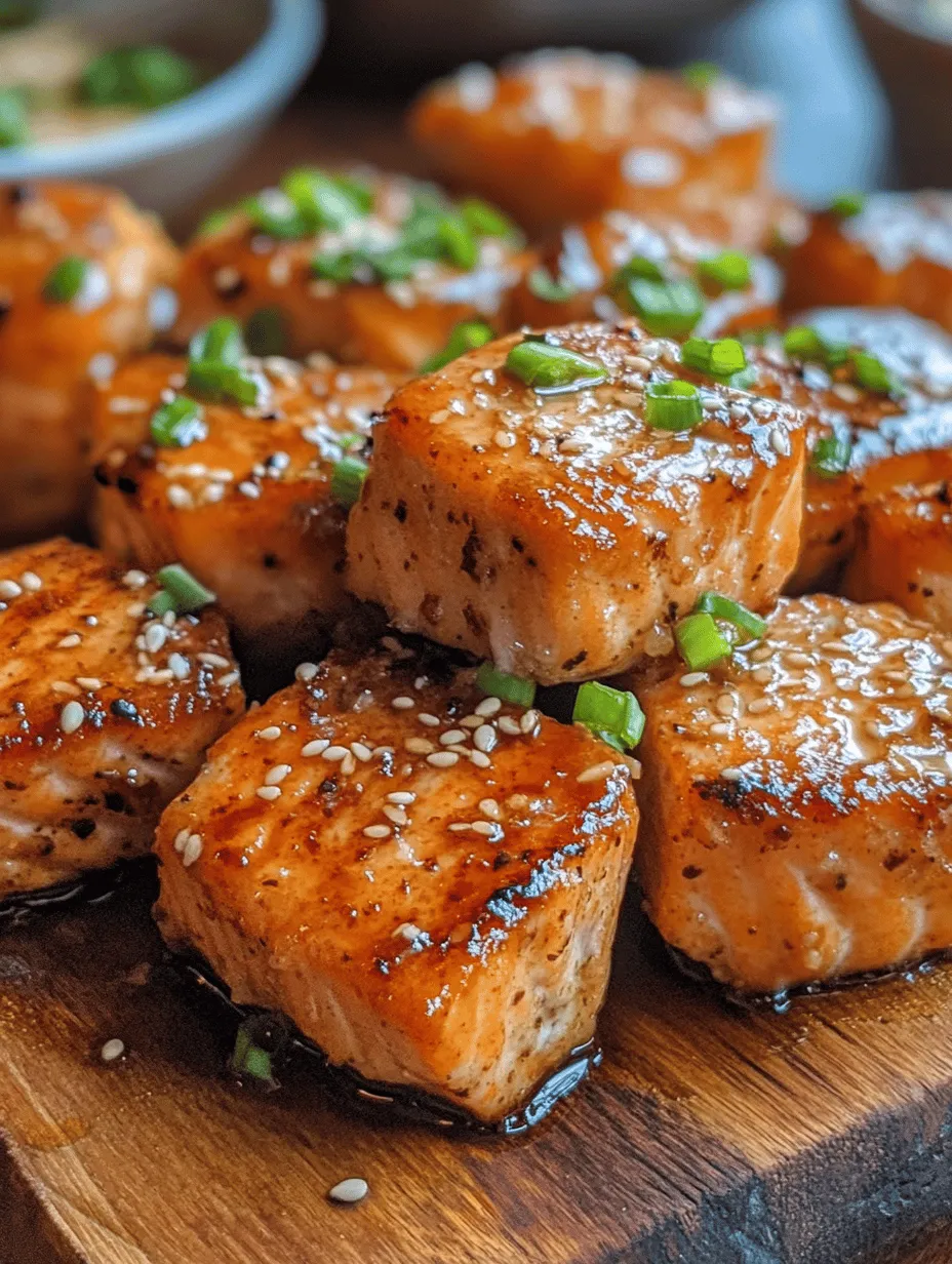 If you're a seafood lover looking for a dish that combines delightful flavors with a satisfying crunch, look no further than Crispy Honey Garlic Salmon Bites. This recipe is not only easy to prepare but also celebrates the natural richness of salmon, transforming it into bite-sized pieces that are perfect for any occasion, from casual family dinners to elegant gatherings. The contrast of crispy textures with the sweet and savory notes of honey garlic sauce makes these salmon bites irresistible, ensuring they will be a hit at the dinner table.