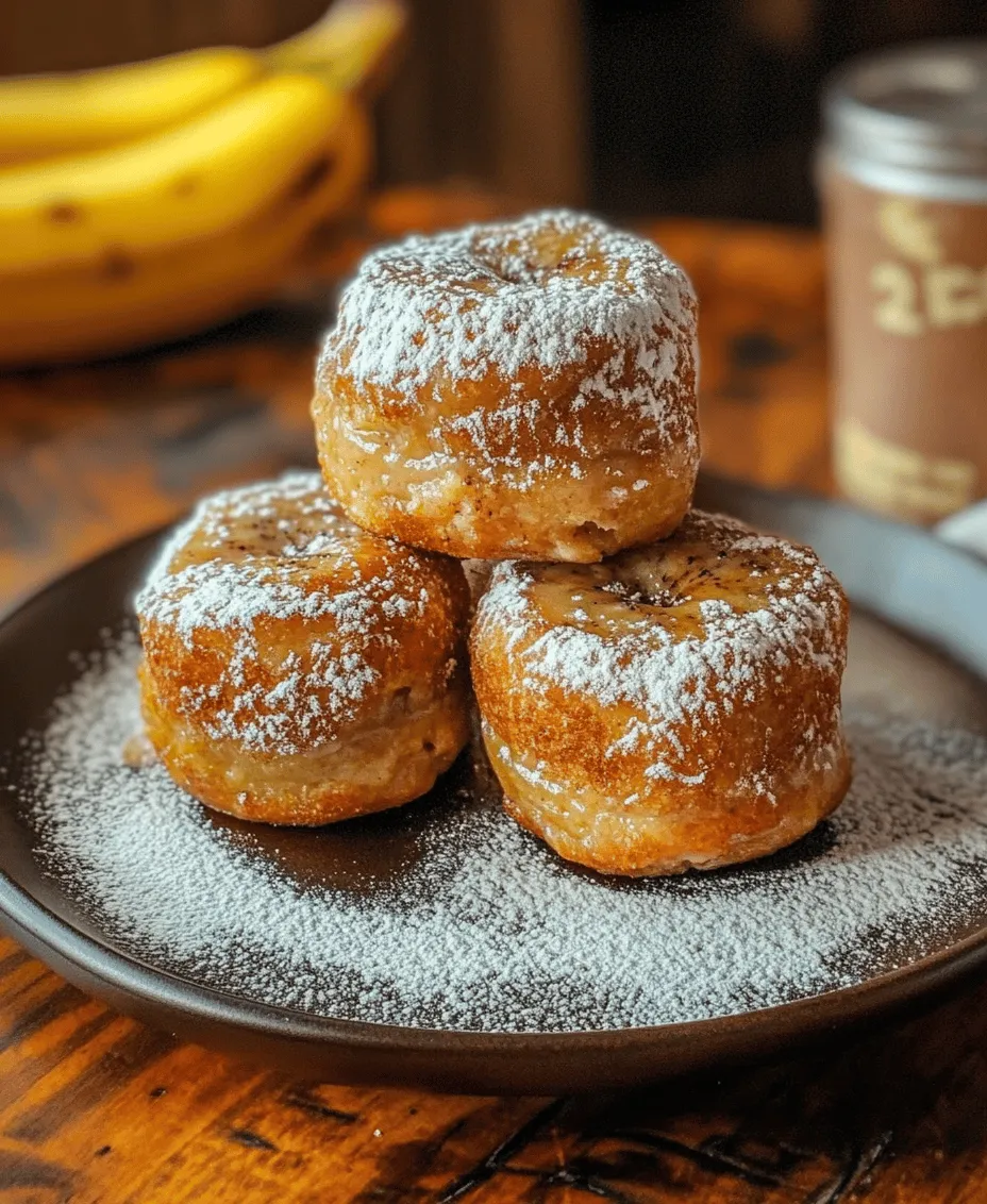 In the realm of quick baking, few recipes are as delightful and satisfying as the 2-Ingredient Banana Bliss Donut Holes. This simple yet delicious recipe invites you into a world where natural ingredients reign supreme, making it a healthier choice for dessert enthusiasts and everyday snackers alike. With just two primary ingredients and a preparation time of merely 20 minutes, you can create a batch of moist, flavorful donut holes that are perfect for breakfast, afternoon treats, or even sharing with friends and family.