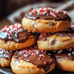 The holiday season brings a special magic, filled with warm memories, festive gatherings, and, of course, delicious treats. One such delightful creation is the Peppermint Bliss: Chocolate Dipped Cookie Delights. These cookies combine the festive flavors of peppermint and chocolate, making them a perfect addition to any holiday dessert table. Whether you're looking to impress family and friends or simply savor a sweet indulgence, these cookies are a surefire way to spread joy during the most wonderful time of the year.