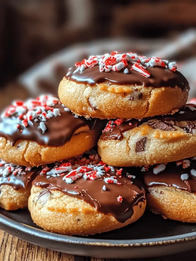 The holiday season brings a special magic, filled with warm memories, festive gatherings, and, of course, delicious treats. One such delightful creation is the Peppermint Bliss: Chocolate Dipped Cookie Delights. These cookies combine the festive flavors of peppermint and chocolate, making them a perfect addition to any holiday dessert table. Whether you're looking to impress family and friends or simply savor a sweet indulgence, these cookies are a surefire way to spread joy during the most wonderful time of the year.
